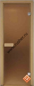 Дверь для сауны ALDO, сатин матовая 800 х 2000мм