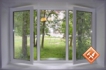 Трехстворчатое окно с двумя открывающимися створками (Кирпичный дом)-Максимум