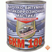 Мастика БКМ-100 (каучуко-битумная антикорр) 2,8 л