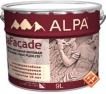 ALPAFACADE - краска фасадная матовая на основе смол Pliolite. устойчивая к щелочным основаниям и экстремальным температурам. самоочищающаяся. база А 9 л